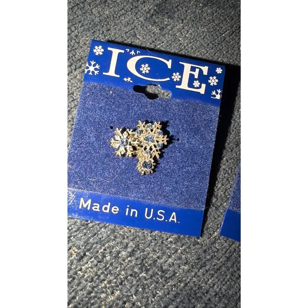 Winter Lapel pins set 2 pcs BRAND NEW